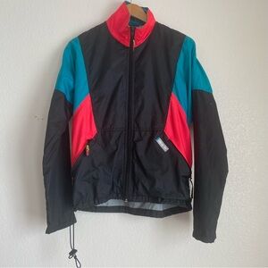 Vintage Hind color block Performance windbreaker jacket, M